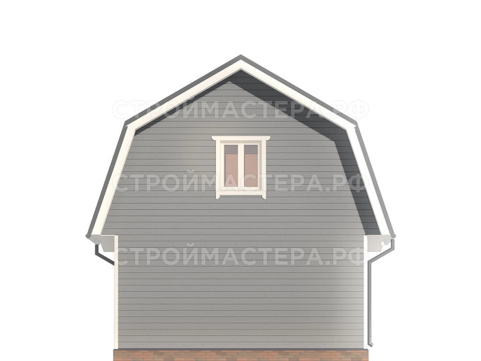 Каркасный дом проект «КД-21»