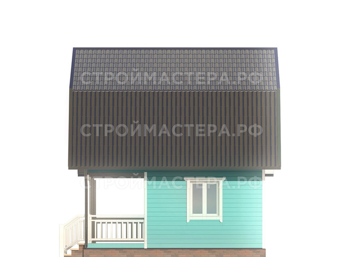 Каркасный дом проект «КД-24»