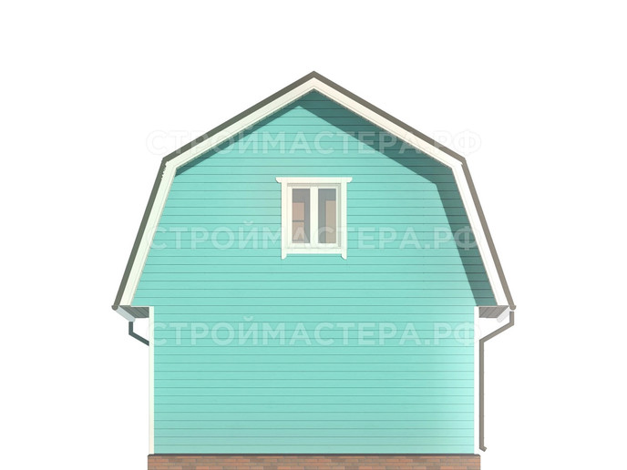 Каркасный дом проект «КД-24»